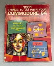 1001 Things To Do With Your Commodore 64 By Mark Sawusch & Tan Summers, 1984 picture