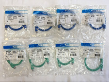 8 ICC CAT5e Ethernet Patch Cables 3ft RJ45 NEW + 4 FREE 10ft CAT5e Cords picture