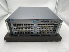 HP ProCurve E5406 J8697A ZL 6-Slot Switch w/ 2x J9535A, 4x J9534A, 2x PSU picture