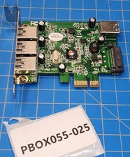 SIIG JU-P40212-S1 DP USB 3.0 3-Port PCIe Network Adapter Low Profile picture