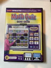 Lakeshore Interactive Math Quiz Game Show: Grades 4-6 Teaching CD-ROM Brand NEW picture