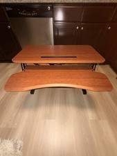 Height-Adjustable Standing Desk Converter Sit-Stand Riser picture