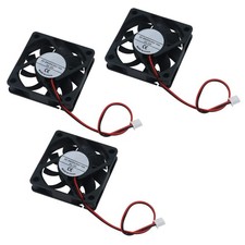 3Pcs 60x60x15mm 6015 12V Brushless DC Cooling Fans for 3D Printer picture