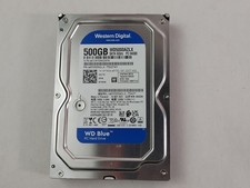 Lot of 2 Western Digital WD Blue WD5000AZLX 500 GB 3.5