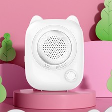 Portable Voice Control Sticker Printer For DIY Craft With 1 Roll Of Stickers picture