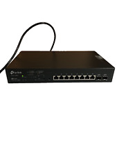 TP-Link T1500G-10MPS Jet Stream 8-Port Gigabit Smart PoE+ Switch w/Power & 2 SFP picture