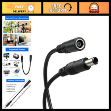 DC Power Extension Cable 7.4mm x 5.0mm for Laptops - 2-Pack, Universal Adapter picture