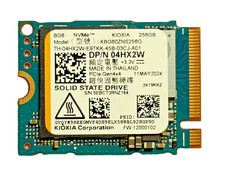 Kioxia BG6 KBG60ZNS256G 256GB NVMe SSD * 100% Health M.2 2230 PCIe Gen4 picture