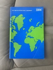 1975 IBM Employee Handbook International Assignment Corporate Booklet VTG picture