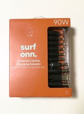 Surf Onn 90W Universal Laptop Charger w/10 Interchangeable Tips NEW picture