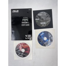 ASUS Prime B450M-A Motherboard User Guide & Support DVD Driver Bundle AMD B450 picture