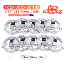 1-10X Lot Heavy Duty Sync USB Fast Charger Cable Lead For iPhone 14 13 12 11 X 8 picture
