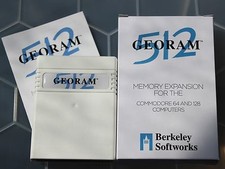 GEORAM 512 RAM Expansion Unit by Berkeley Softworks for Commodore 64 & 128[F03] picture