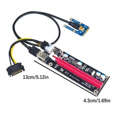 Mini PCIe to PCI 16X Riser PCI-E 16x Slot Adapter For Laptop External Card picture