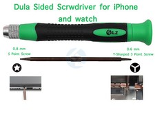 Dual Sided 0.8mm 5 Point Star & 0.6mm Y-Sharped Screwdriver for iPhone X 5.8