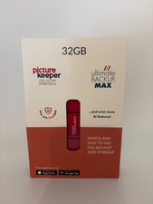 Picture Keeper Ultimate Backup MAX 32GB AI Features File Photo Storage NEW picture