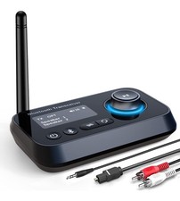 Bluetooth Transmitter Receiver 3-in-1 Bluetooth 5.0 Audio Adapter for 2 Type A picture