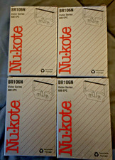 4 Nukote BR106N Victor Series 600 EPC Replacement Ribbon Black/Red - Sealed/New picture
