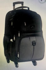 MATEIN Rolling Backpack with 4 Wheels, 17 inch Roller Travel Laptop Backpack picture