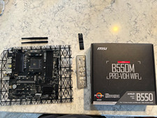 MSI B550M PRO-VDH WIFI AM4 MicroATX DDR4 4-DIMM HDMI Gaming Motherboard picture