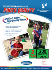 200 Sheets Photo Paper, Premium High Glossy 8.5 x 11 Ships  FEDEX 2 Day service picture