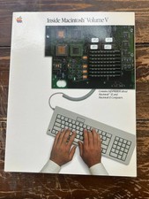 Vintage Apple Inside Macintosh Volume V 1988 Hardcover Developer Book picture