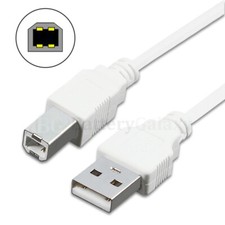 Lot 6' 10' 15' For HP CANON DELL BROTHER PRINTER SCANNER CABLE CORD USB 2.0 A-B picture