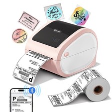 Phomemo D520BT Thermal Label Printer 4X6 Shipping Label Printer + 500pcs Labels picture