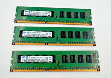 Samsung 12GB 3x4GB DDR3L-1333 ECC UDIMM PC3L-10600E M391B5273CH0-YH9 picture