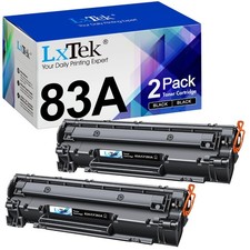 83A CF283A Compatible HP Black Toner 2-Pack LaserJet Pro Cartridge picture