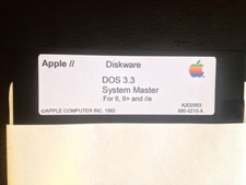 DOS 3.3 System Master / Apple II, IIe, IIc, & IIgs Computers picture