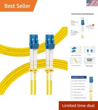 LC to LC Single Mode Fiber Patch Cable OS2 5M/16ft picture