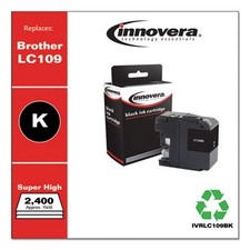 Innovera IVRLC109BK Remanufactured Black Ink Cartridge 2400 Page-Yield picture
