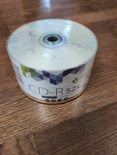 50 Pack MyEco CD-R CDR 52X 700MB 80Min Economy Logo Blank Recordable Media Disc picture