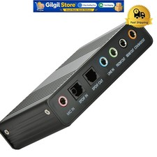 USB 6 Channel 5.1 Surround Sound Card - Perfect Audio Adapter for PCs & Laptops picture