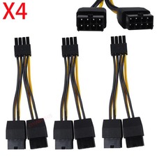 4pcs NVIDIA dual 8 to 8  Graphics Card Power Cable for Tesla K80  M4x M6x Series picture