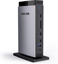 WAVLINK Displaylink Docking Station 3 Monitors with for MacBook M1/-M5 Windows,  picture