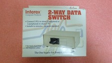 NOB INTEREX  MDS-1A EXTERNAL 2 WAY DATA SWITCH picture