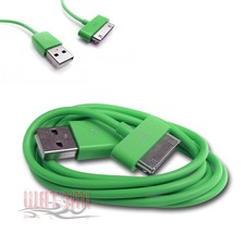 100X 3FT USB 30PIN GREEN CABLE DATA CHARGER FOR GALAXY TAB 7.0 PLUS 8.9 10.1 picture