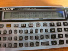 Vintage Sharp Pocket Computer PC-1261 RARE picture
