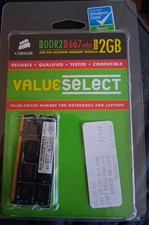 Corsair Value Select 2GB(2X1GB) PC2-5300 DDR2-667MHz nonECC Unbuffered CL5 240PN picture