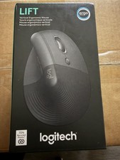 New - Logitech Lift Vertical Ergonomic Mouse - Black picture