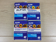 ALPS MD Series Printer Ink Cartridge Photo Cyan New In Box OEM 105812 Lot Of (4) picture
