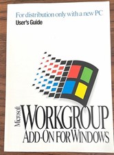 Microsoft Workgroup Add-On for Windows User’s Guide Manual, English picture