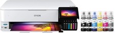 Epson EcoTank Photo ET-8550 Color Inkjet All-In-One Printer - White picture