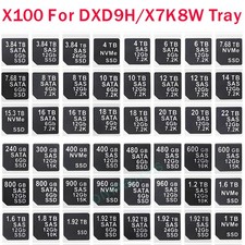 100-Pcs Capacity Sticker Labels For DELL G14 G15 DXD9H X7K8W  Hard Disk Tray HDD picture