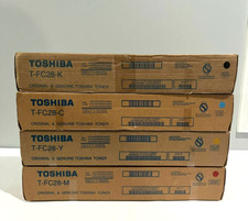 Toshiba T-FC28-C, T-FC28-Y, T-FC28-M, T-FC28-K, Toner Set x4 For 2330C 3530C NEW picture
