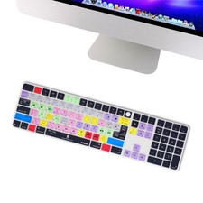 XSKN Premiere Pro Keyboard Cover for 2024 Magic Keyboard and Numeric A3119 M4 picture