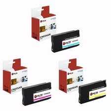 3Pk LTS 932XL CMY HY Compatible for HP OfficeJet 6100 6600 6700 Ink Cartridge picture
