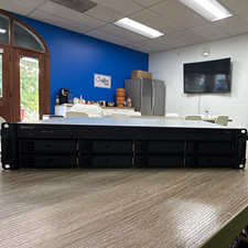 Synology RackStation RS1219+ 8-Bay 1U Rackmount NAS Diskless Ethernet USB 3.0 picture